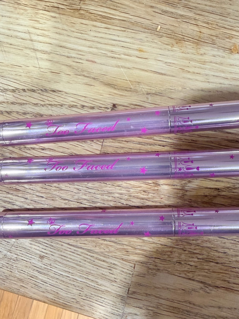 Too Faced Quickie Queen Cream Eye Shadow Sticks - New Without Box